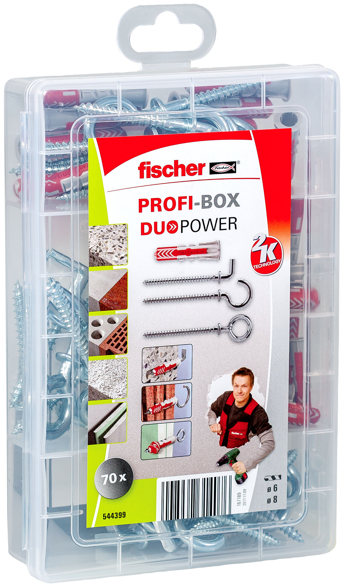 fischer Profi-Box DuoPower + Hooks